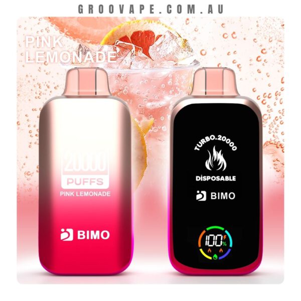 BIMO Turbo 20000 Puffs Pink Lemonade