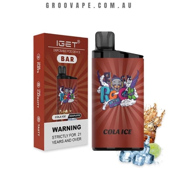 IGET Bar 3500 Puffs Cola Ice