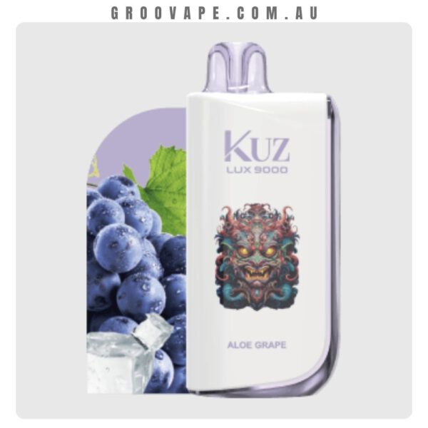 KUZ LUX 9000 Puffs Aloe Grape