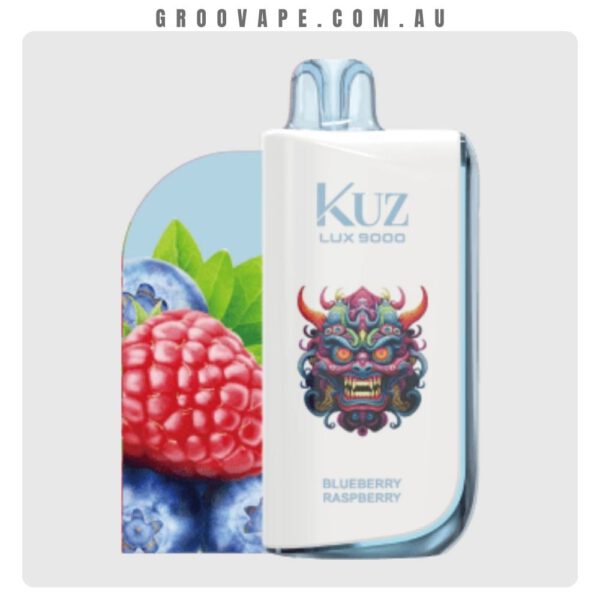 KUZ LUX 9000 Puffs Blueberry Raspberry