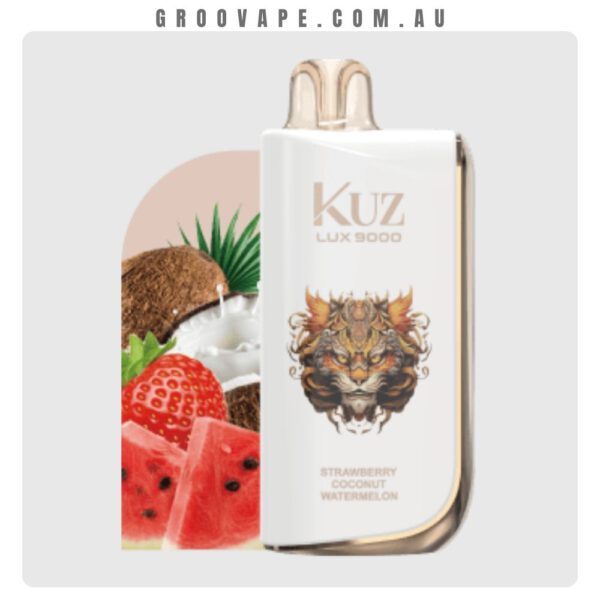 KUZ LUX 9000 Puffs Strawberry Coconut Watermelon