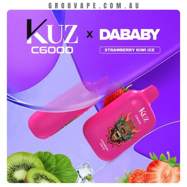 Kuz C6000 Strawberry Kiwi Ice