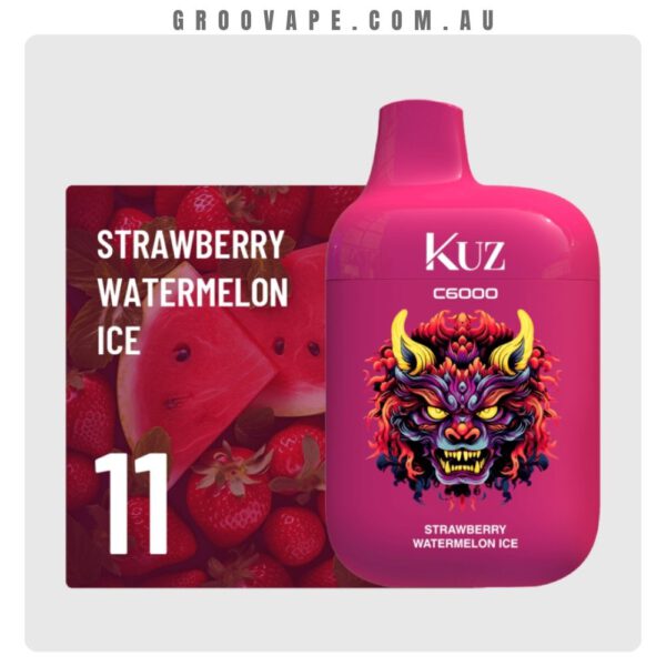 Kuz C6000 Strawberry Watermelon Ice