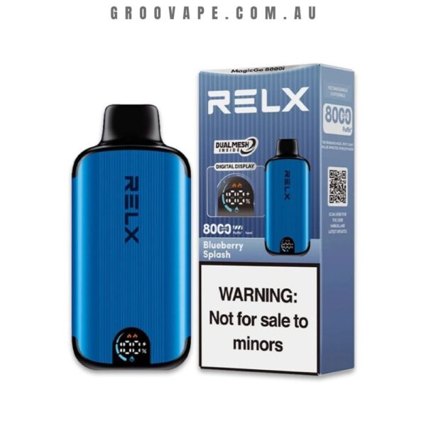 RELX MagicGo 8000 Puffs Blueberry Splash