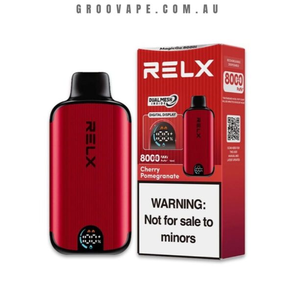 RELX MagicGo 8000 Puffs Cherry Pomegranate