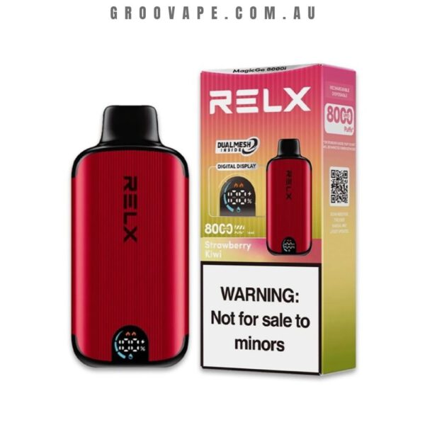 RELX MagicGo 8000 Puffs Strawberry Kiwi