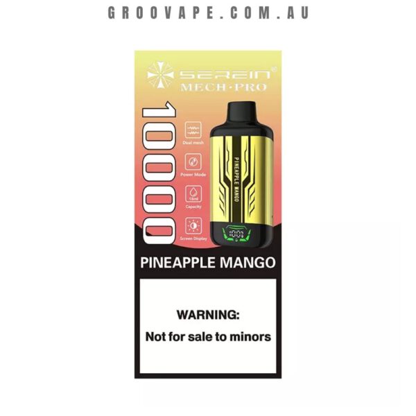 SEREIN MechPro 10000 Puffs Pineapple Mango - Image 2