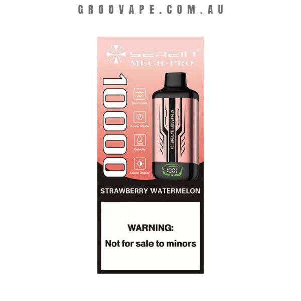 SEREIN MechPro 10000 Puffs Strawberry Watermelon - Image 2