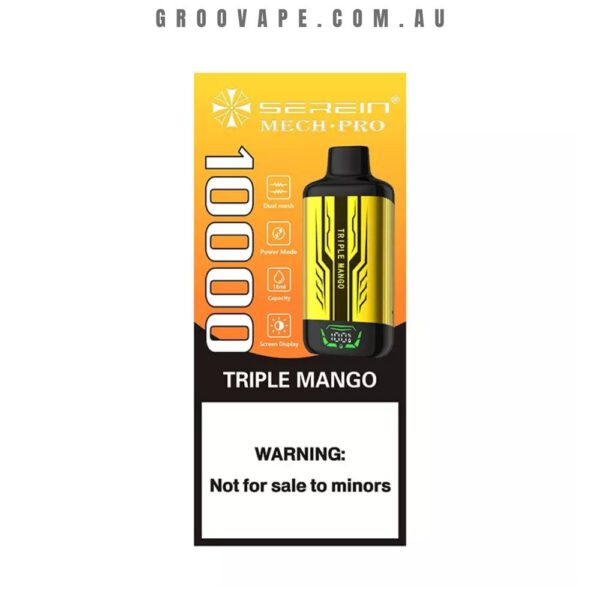 SEREIN MechPro 10000 Puffs Triple Mango - Image 2