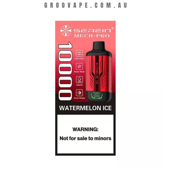 SEREIN MechPro 10000 Puffs Watermelon Ice - Image 2